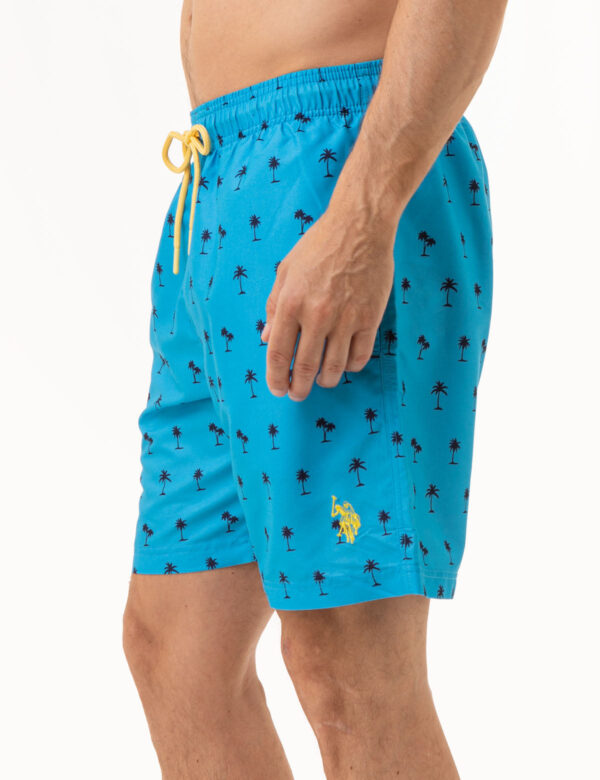 7 PALM TREE PRINT SWIM TRUNKS - Image 3