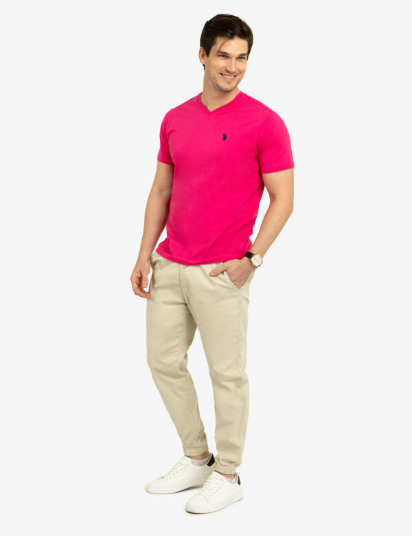 SOLID V-NECK T-SHIRT - Image 5