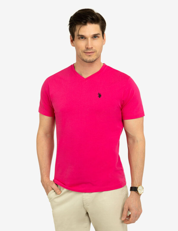 SOLID V-NECK T-SHIRT - Image 4