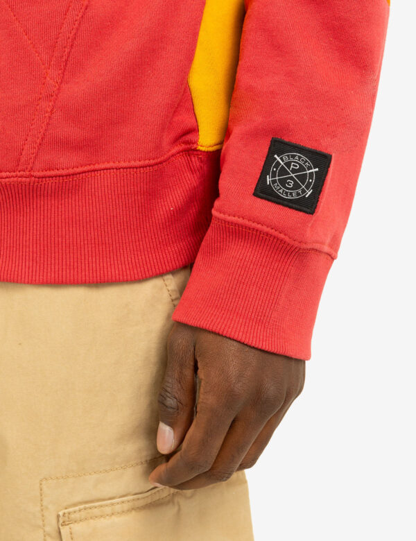 BLACK MALLET COLORBLOCK FRENCH TERRY HOODY - Image 4