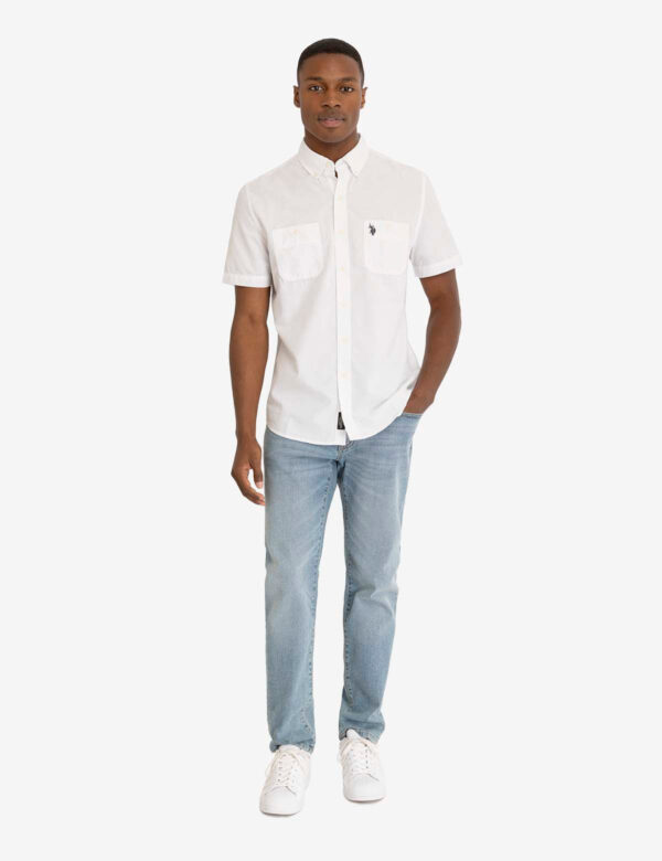 SHORT SLEEVE SLUB WOVEN SHIRT - Image 15