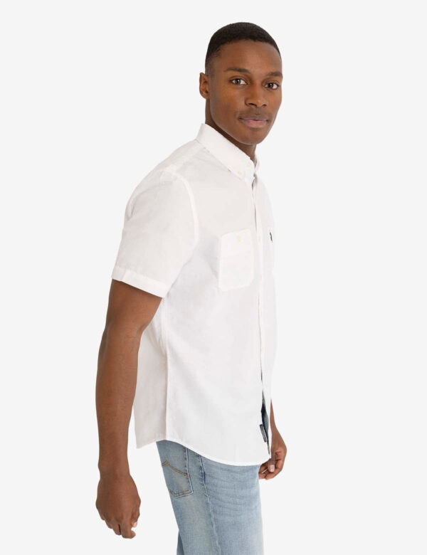 SHORT SLEEVE SLUB WOVEN SHIRT - Image 16