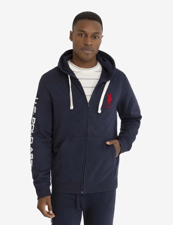 U.S. POLO ASSN. SOLID FLEECE FULL ZIP HOODIE - Image 5