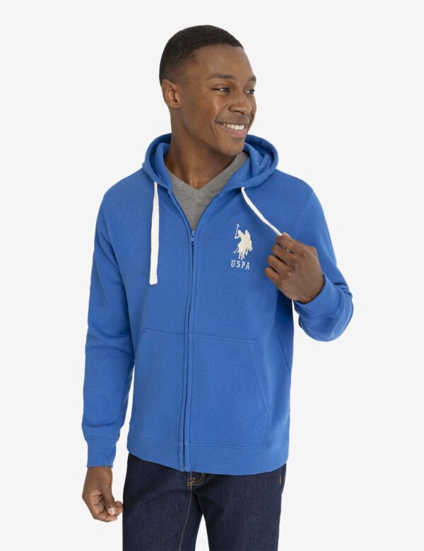 U.S. POLO ASSN. SOLID FLEECE FULL ZIP HOODIE