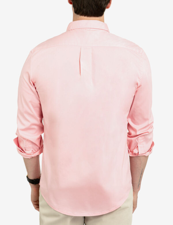 LONG SLEEVE SOLID STRETCH POPLIN SHIRT - Image 4