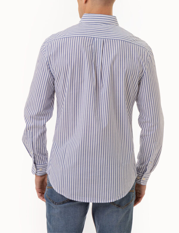LONG SLEEVE FINE MADRAS STRIPE WOVEN SHIRT - Image 4