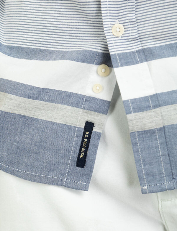 HEATHER MADRAS SHORT SLEEVE WOVEN SHIRT - Image 5