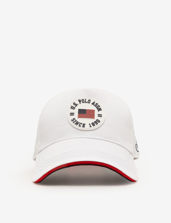 MENS USPA CIRCLE RUBBER LOGO HAT - Image 4