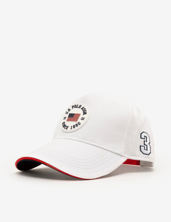 MENS USPA CIRCLE RUBBER LOGO HAT - Image 5