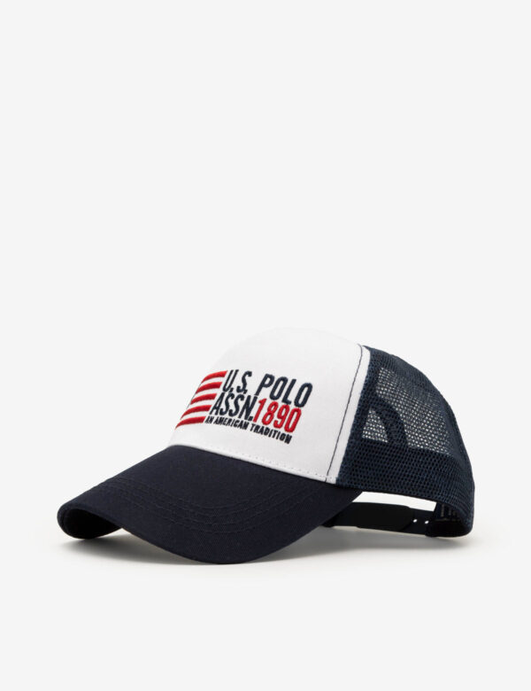 MENS USPA FLAG TRUCKER HAT - Image 2